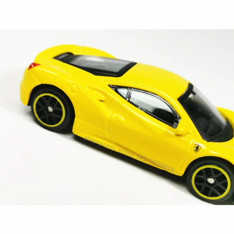 Bburago 1: 64 Ferrari 488GTB модельная форма автомобиля-легкоплавкий Металл Модель Детская игрушка бойфренд подарок имитация сплава коллекция автомобилей