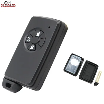 

Replacement Shell 3 Button Smart Remote Key Fob for TOYOTA RAV4 Vitz Ractis Car Key Blank Case