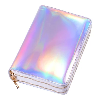 

10 Slots Carrying Case Album Storage Square Rectangular Shinning Manicure Card Bag Individual Travel Nail Stamping Plate Holder