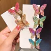 New Women Girls Cute Colorful Butterfly Hairpins Beautiful Hair Ornament Barrettes Headband Hair Clips Fashion Hair Accessories ► Photo 3/6