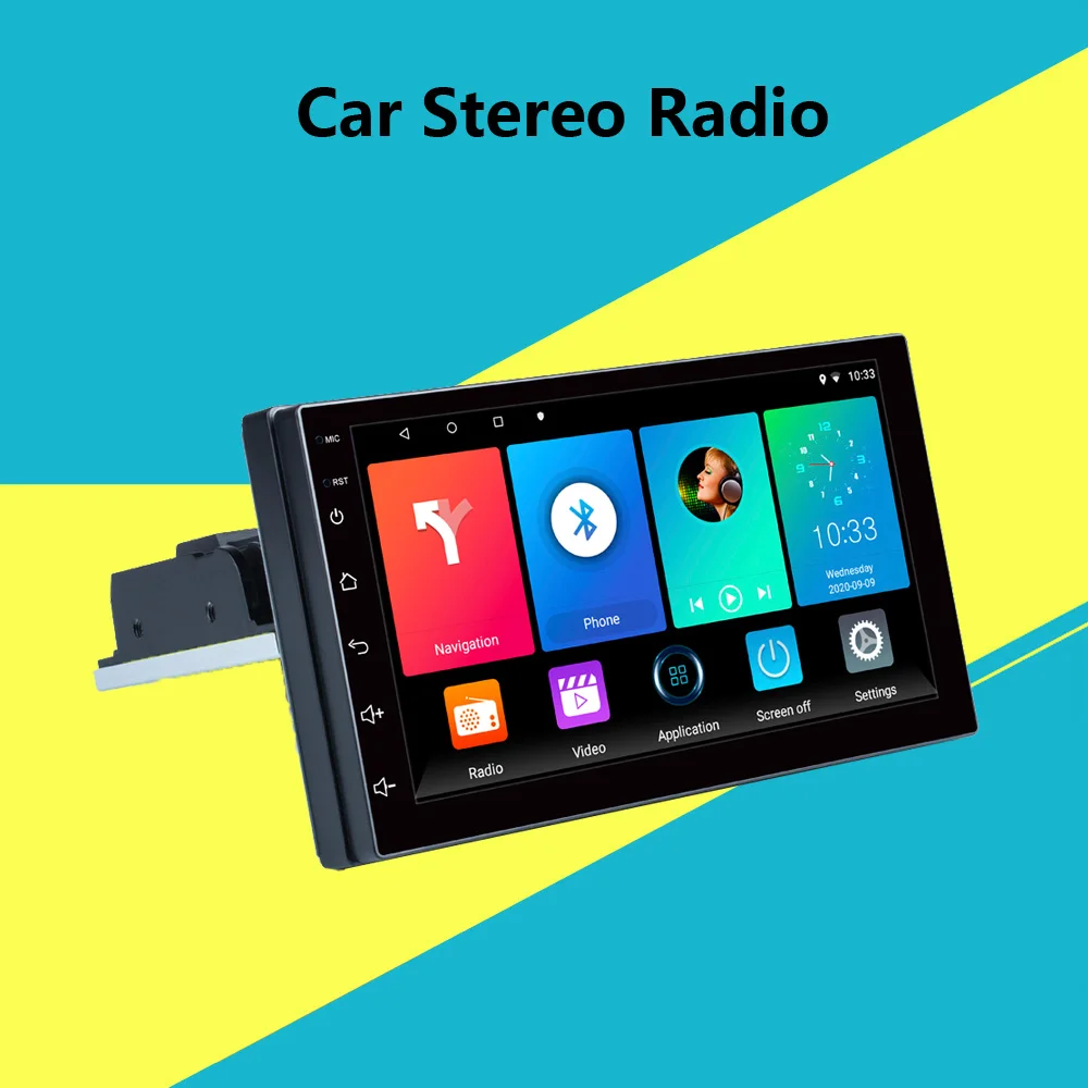 Reakosound 1 DIN Регулируемый универсальный автомобильный стерео радио Android 7 1-9