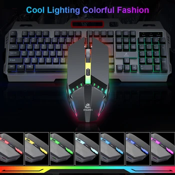 

Desktop Professional Computer Mouse JM-530 Universal USB Wired Gaming Mouse 3 Gear 1600DPI Adjustable Backlight Mice