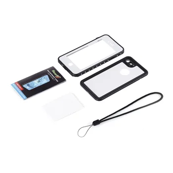 

Waterproof Case ShockProof IP68 Life SandProof Snow Proof Full Body Protection Cover for iphone7 4.7 inch 3 Colors