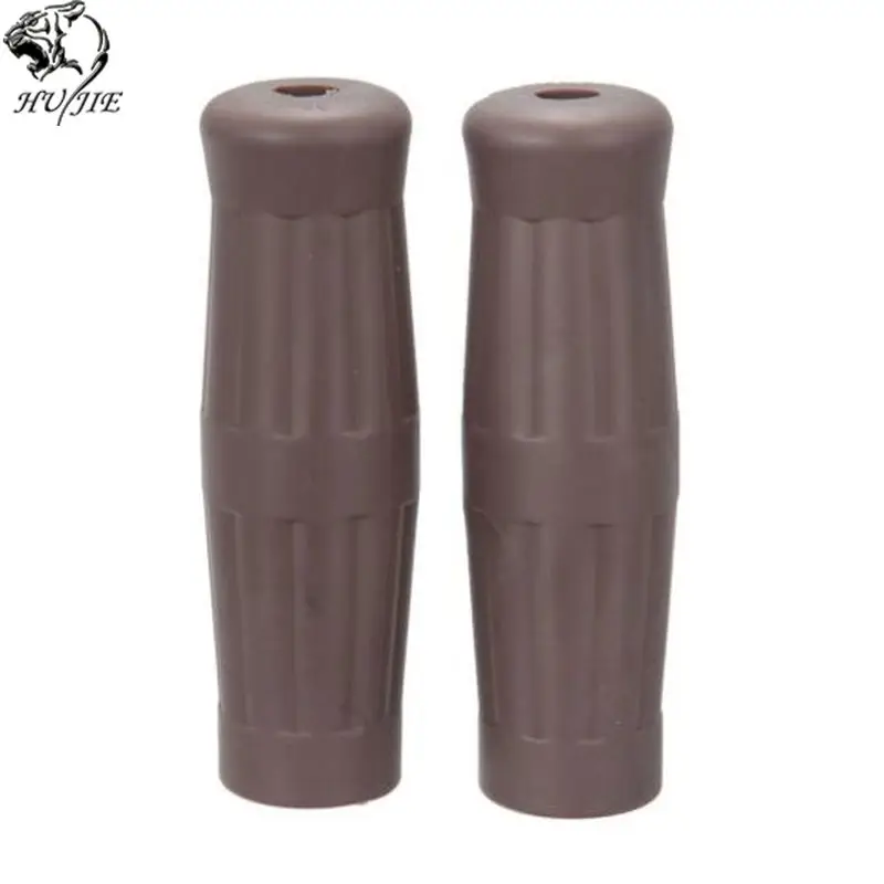 Универсальная " Винтажная бутылка колы жесткая резиновая рукоятка на руль мотоцикла для Harley Bobber Chopper для Yamaha для Honda