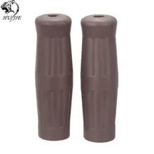 Универсальная " Винтажная бутылка колы жесткая резиновая рукоятка на руль мотоцикла для Harley Bobber Chopper для Yamaha для Honda