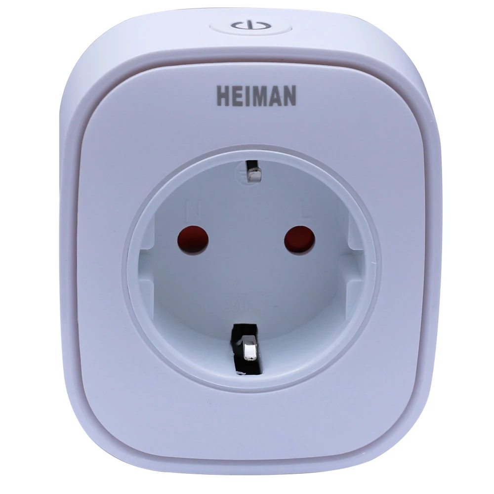 Heiman Zigbee Power Metering Plug Uk Us Eu Type Socket 16a 3000w