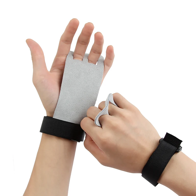 1 пара s m l рукоятка из синтетической кожи Кроссфит Гимнастика защита ладоней перчатка подтягивающая штанга поднятие веса