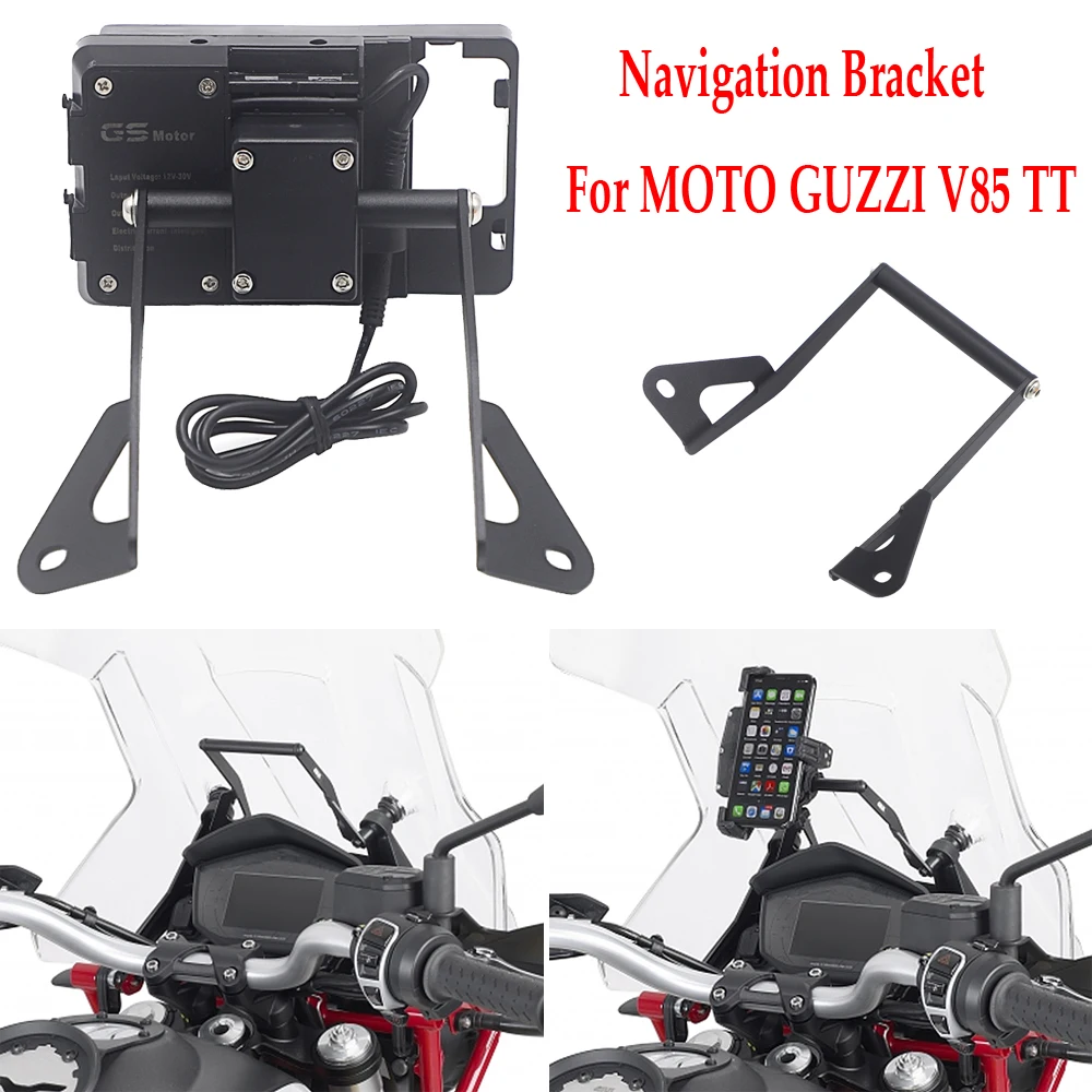 Phone Stand For Moto Guzzi V85 Tt V85tt Support Gps Smartphone
