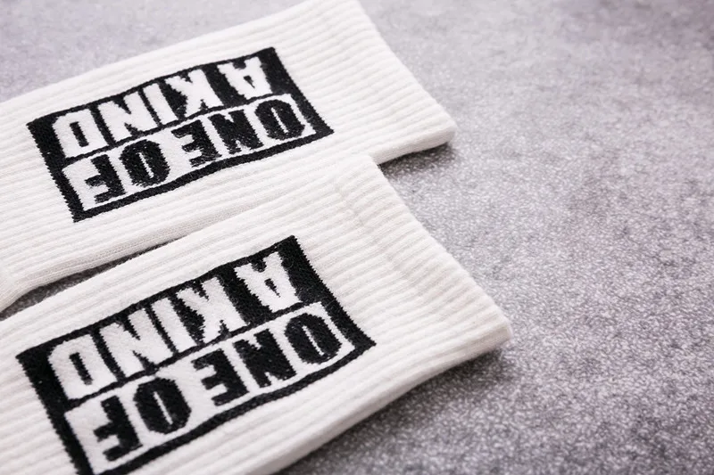 Унна Рета хип-носки мужские хип-хоп носки с круглым вырезом хлопок печать письмо новые стильные высокие уличные крутые любителей Скейтборд Мужские носки