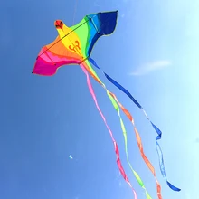 

free shipping high quality large bird kite with handle line kite fabric ripstop kite factory wholesale child kite family fun