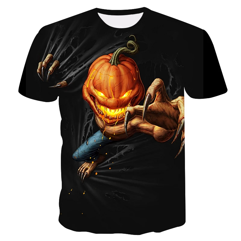 

2020 New Hot Man's 3D Printing T shirt 3D Printing Cartoon Exquisite Pattern Short Sleeve Street Cool Fashion Men's T shirt