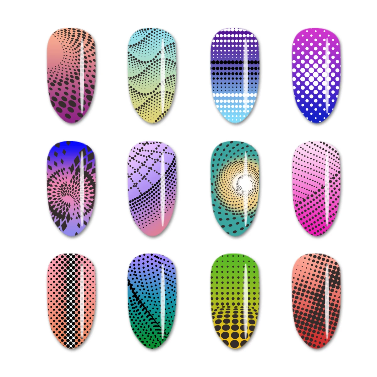 BEAUTYBIGBANG 6*12 см штамповки для ногтей пластины Геометрическая линия волнистый узор прямоугольная печать изображения печатные трафареты для дизайна ногтей