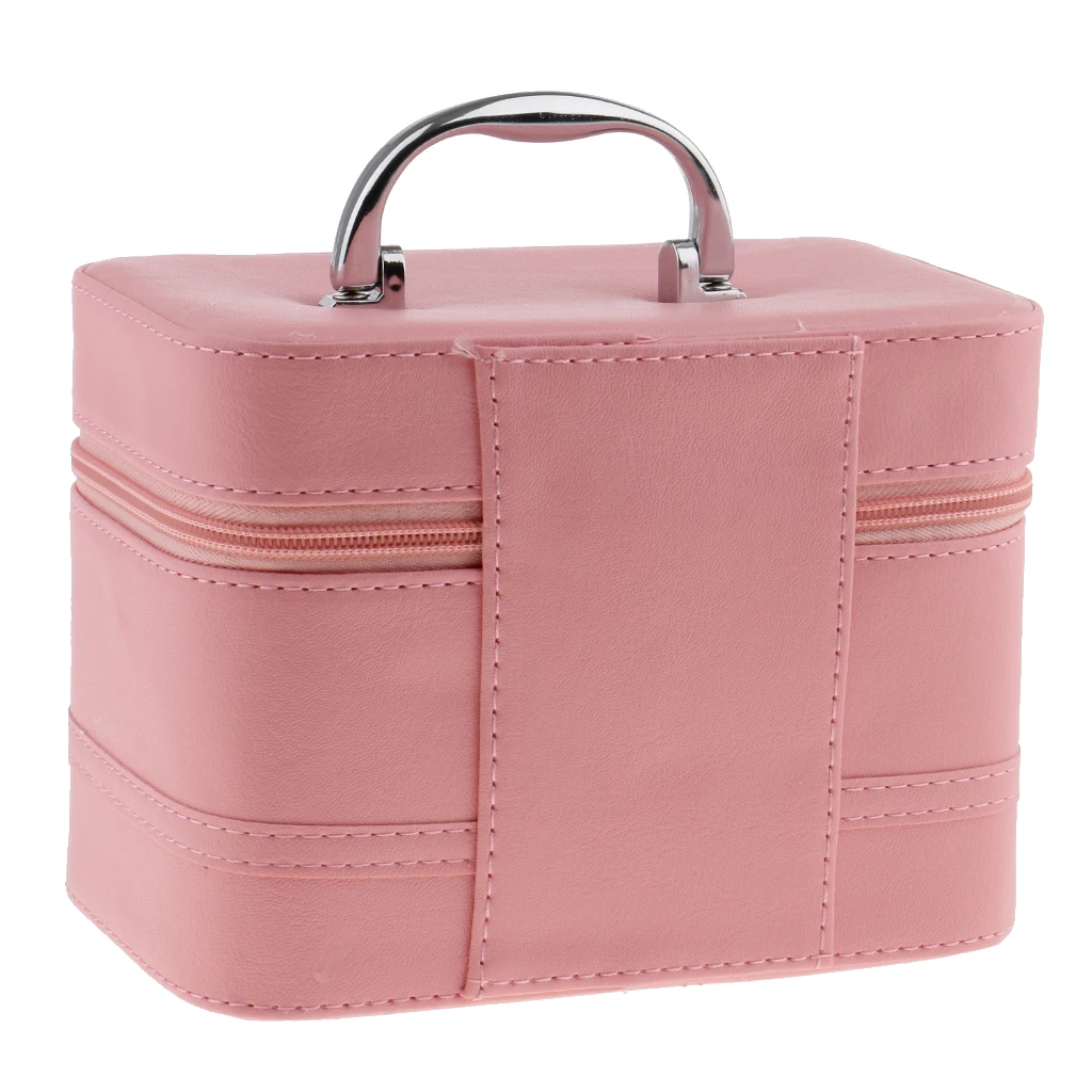 Portable Handbag Zipper Makeup Cosmetic Organizer Storage Case Box Travel Portable Handbag Zipper Makeup Cosmetic Organizer Storage Case Box Travel