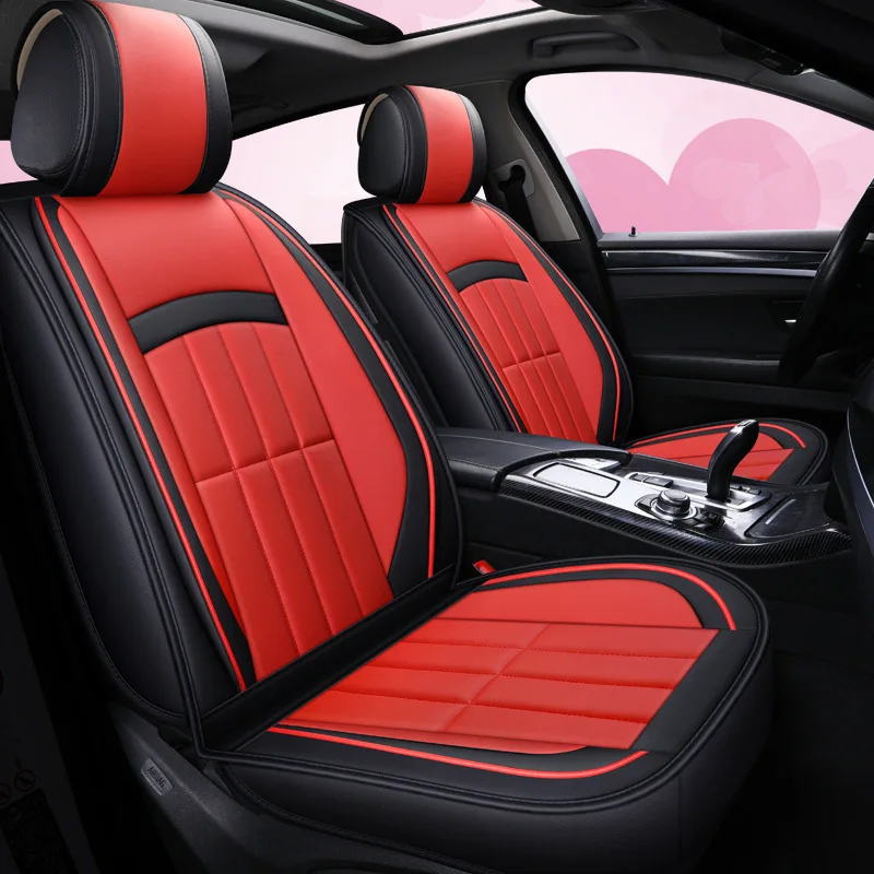 

Automobile Seat Cushion Universal All-Surrounded All-season Seat Pad Five Small Car PU Leather Seat Cushion Seat Cover Manufactu