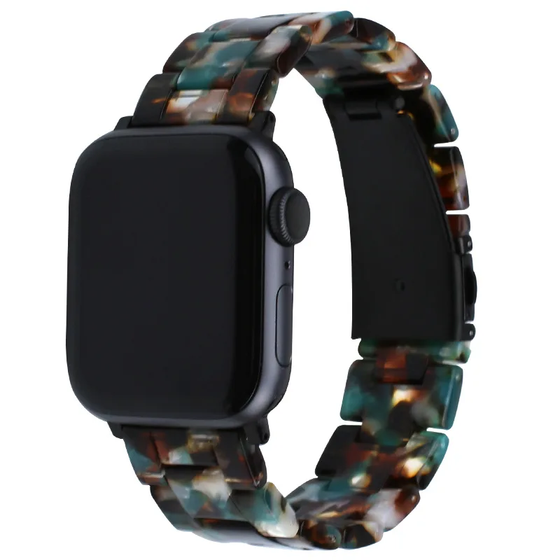 Essidi горячий полимерный браслет ремешок для Apple Watch Series 5 4 3 2 1 Женский Мужской умный Браслет Петля для Iwatch 38 40 42 44 мм