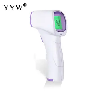 

Home Digital Thermometer White Ear Forehead Thermometers Plastic Touch Switch Electronic Ear Thermometer For Home Adult Kids