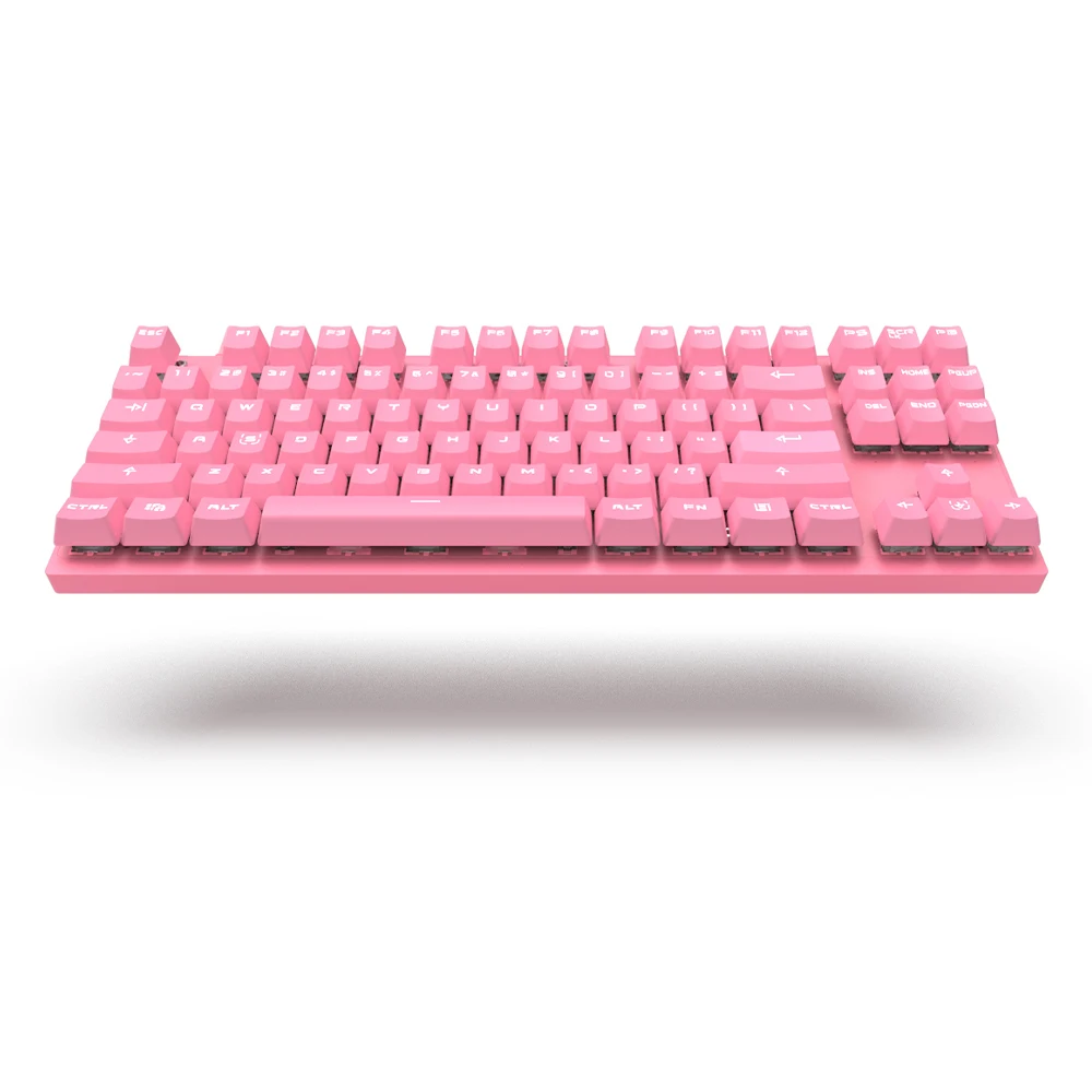 Original Motospeed CK82 Gaming Mechanical Keyboard USB Wired 87 keys with RGB Backlight Red/Blue Switch for PC Computer Gamer