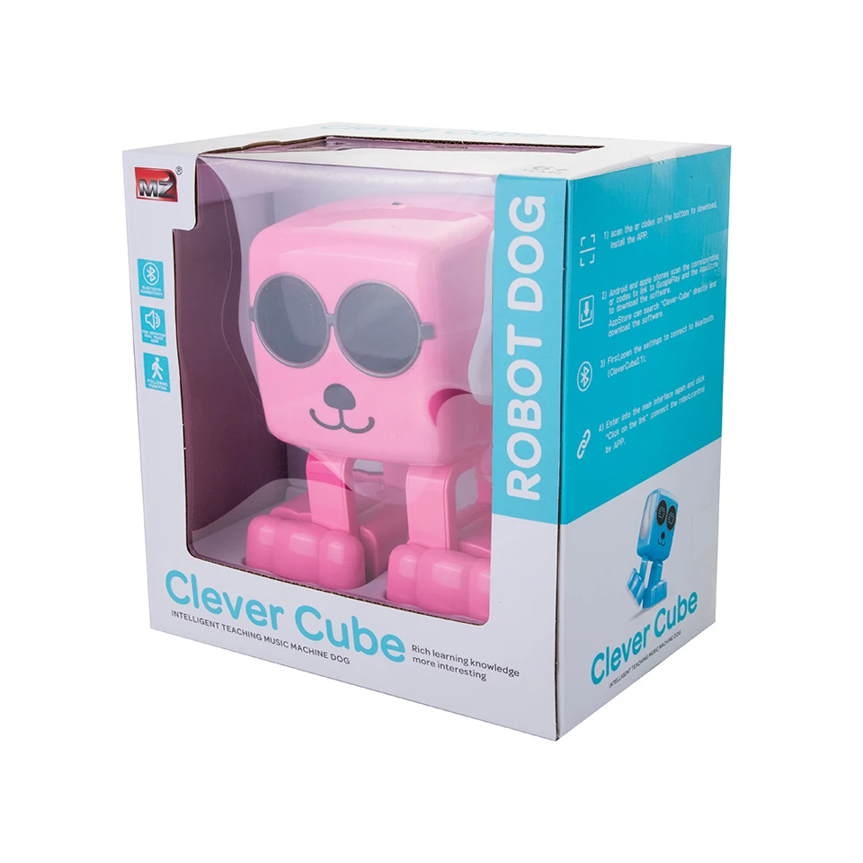clever cube robot dog