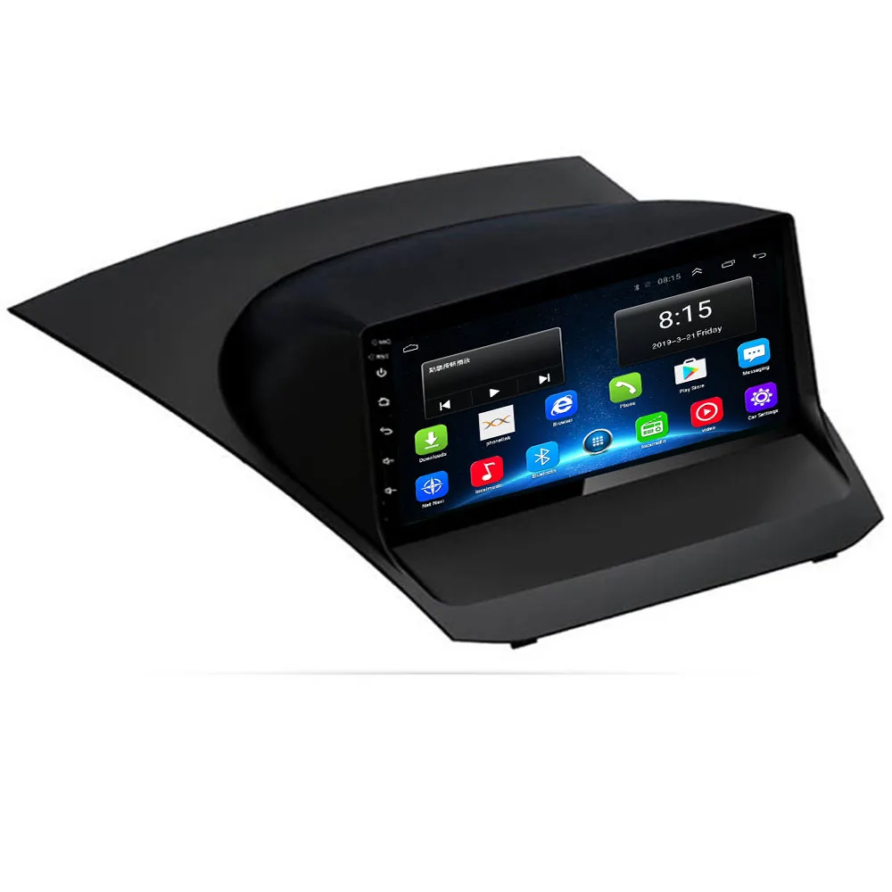 Автомагнитола для Ford-f Fiesta 2009-2017 Android 10 0 2 Din 9 дюймов мультимедийный