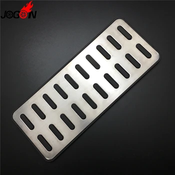 

20.8cm*8.5cm For Hyundai Veloster Veracruz ix25 Tucson ix35 Santa Fe ix20 All Models Car Footrest Pedal Pad Plate Cover Trim