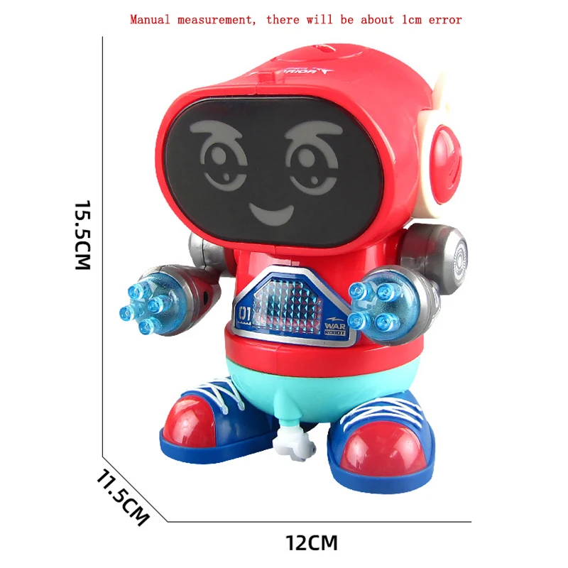 Children Electric Dancing Robots For Kids Toy Rock Light Music Early Education Walking Boys Girls Babys Toddlers robot dance toys robot toy remote control robot toy