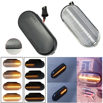 

For Ford C-Max Fiesta Focus MK2 Fusion Galaxy Dynamic Turn Signal Light LED Side Marker Indicator Blinker For VW Bora Golf 3 4