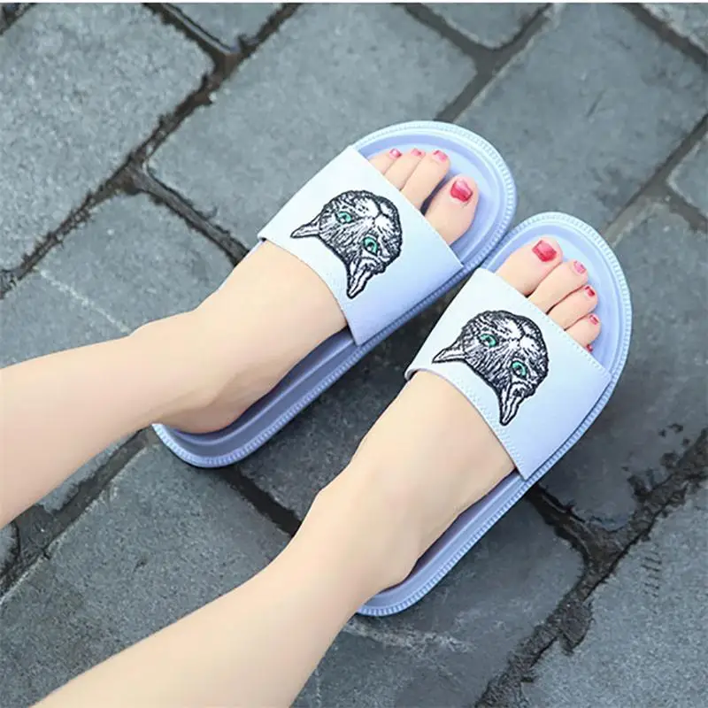 

Slippers Women Swimming Pool Flip Flops Flats Non-slip EVA Beach Flip Flops High Quality Fashion Summer Women Slippers