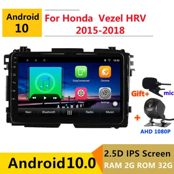

Android 10 Car DVD Multimedia Player GPS For Honda Vezel hrv HR-V 2015 2016 2017 2018 audio auto radio stereo navigation