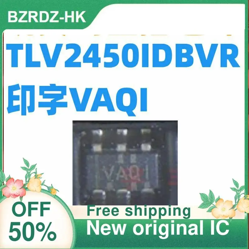 

10 шт., TLV2450IDBVR SOT23-6 VAQI TLV2450IDBVT, новый оригинальный IC