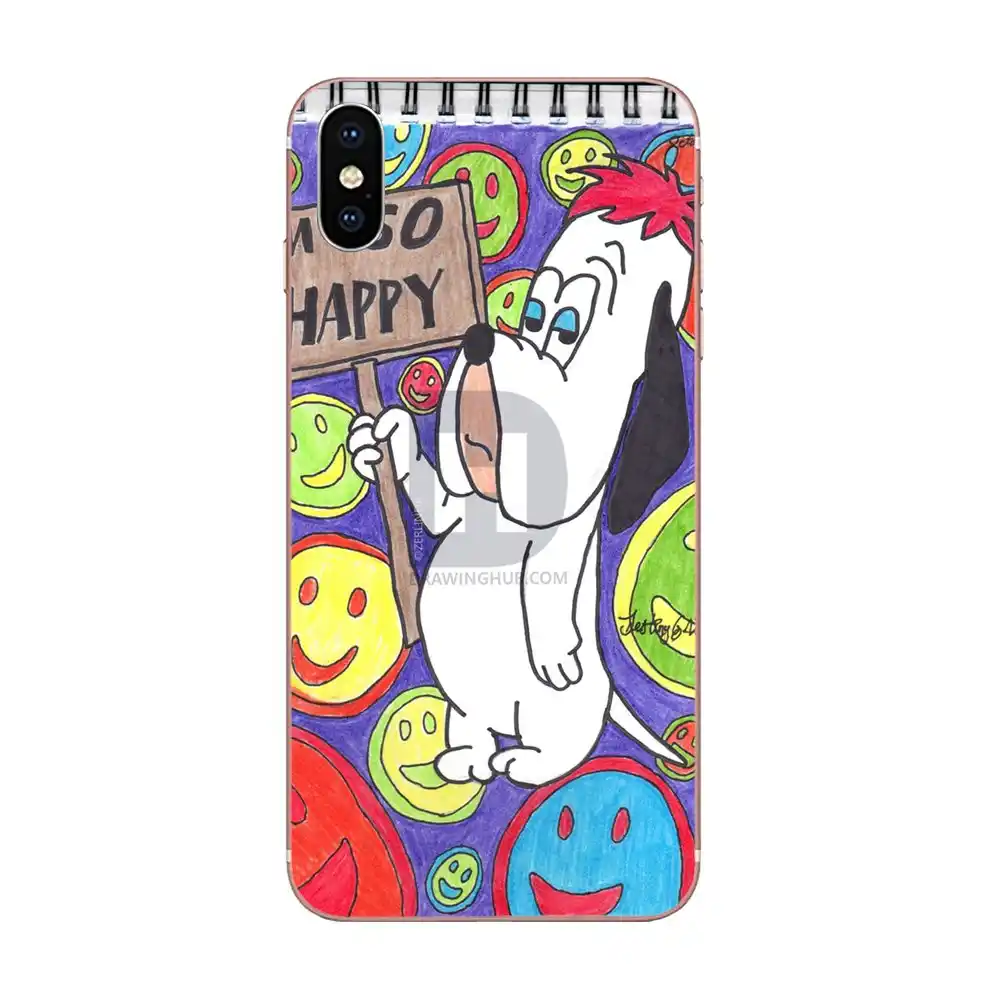cute cartoon movie droopy dog soft tpu capa for htc desire 530
