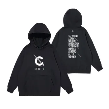 

Kpop cravity hideout remember who we are all member names printing hoodies unisex fleece/thin pullover sweatshirt