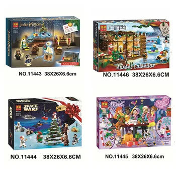

2019 NEW lepining Star Wars Series Advent Calendar Building Blocks lepining Friends Kids Toys Christmas Gift 75245 316 Pcs