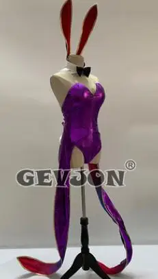 Высокое качество таможни размер Fate Grand Order Shuten Doji/Minamoto no Raikou косплей костюм сексуальная девушка зайчик Униформа фиолетовое платье - Цвет: Minamoto bling fabri