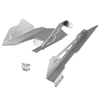 

Motorcycle Chain Guard Cover Rear Fender Tire Mudguard Splash Guard Fender for Yamaha MT-07 FZ-07 2013-2017 Grey