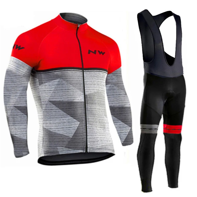 US $26.88 2020 Pro Team Autumn Cycling Clothing Breathable Ropa Ciclismo Long Sleeve Sportwear MTB Bicycle Cl