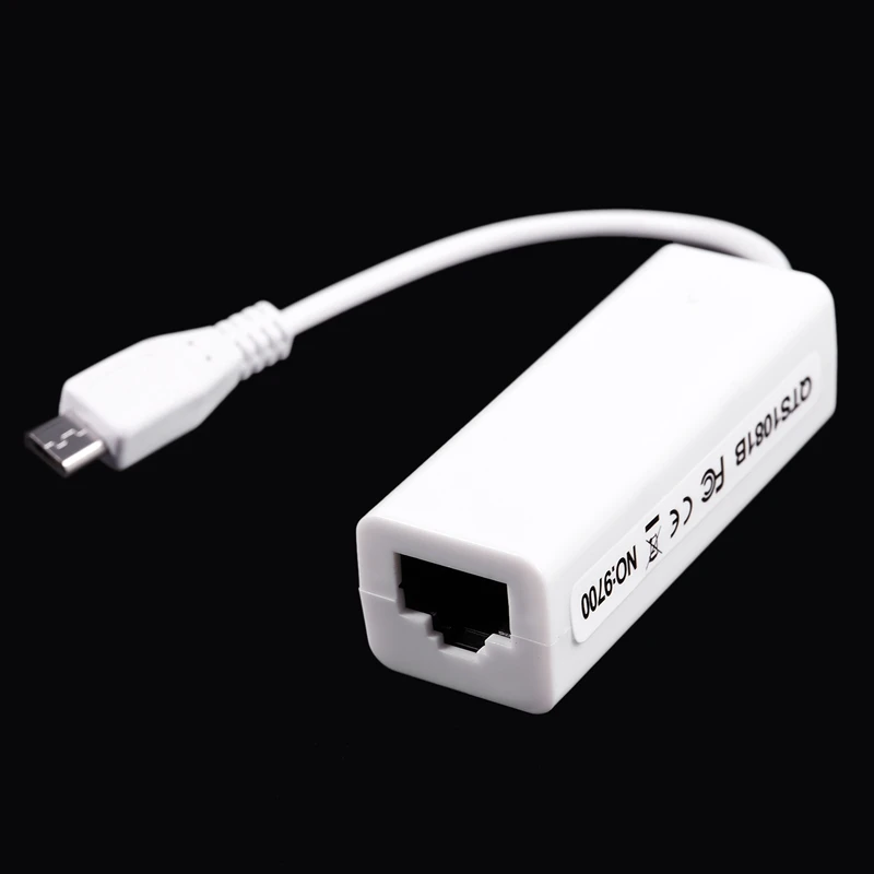 Мини USB 5 Pin 10/100 Мбит/с RJ45 LAN Ethernet адаптер для планшетного ПК|Сетевые адаптеры c