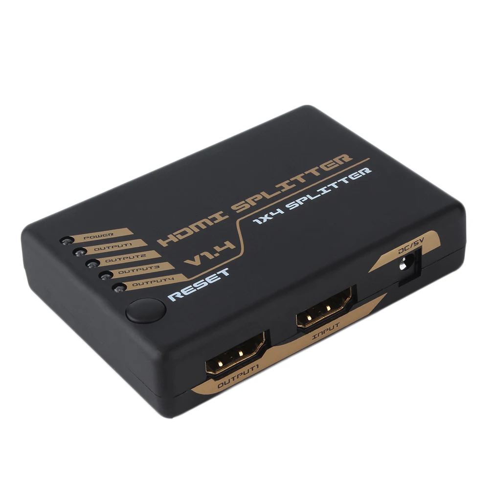 Мини-Коммутатор HDMI 4K HD1080P 3 5 портов HDMI Переключатель Селектор сплиттер с концентратором ИК пульт дистанционного управления для HD tv DVD tv BOX Z2