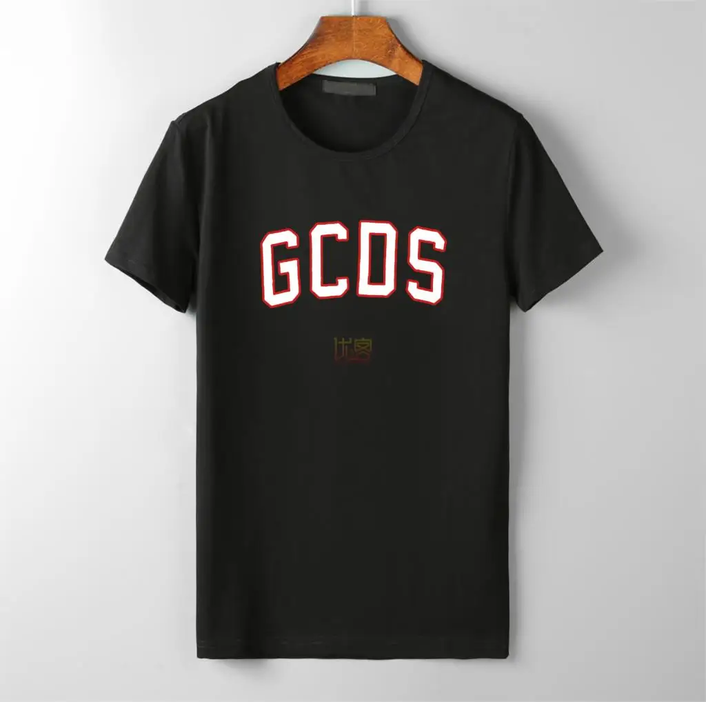 

2019 Hot Sale 100% cotton Gcds Black cropped t-shirt