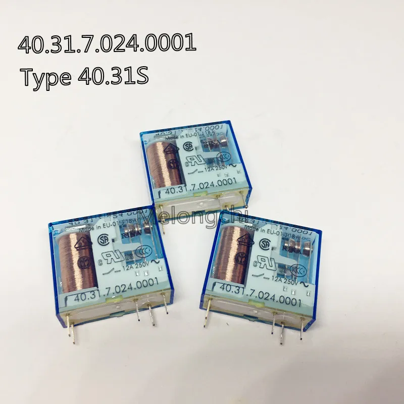 

Новинка 100%, Φ 40,31. 024,0001, тип S, 24 В постоянного тока, 12 А, реле