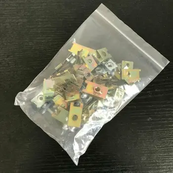 

U-Shaped Car sturdy parts Clip Plate Door Panel 100PCS Automotive fasteners