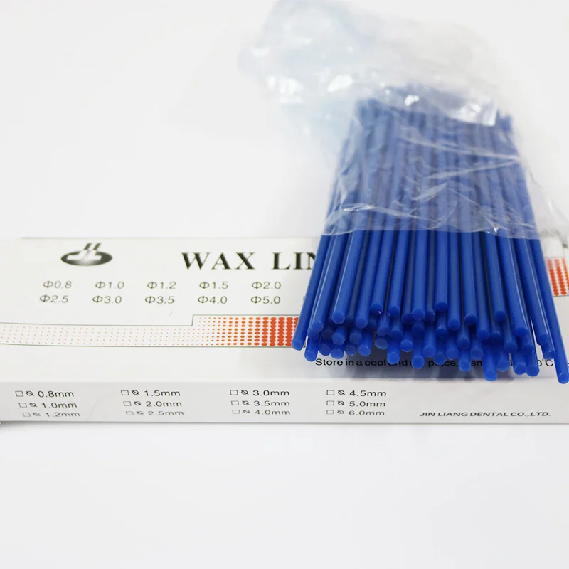10 Box Dental Wax Line Sprue Wax Stick Dental Wax Bar For ...