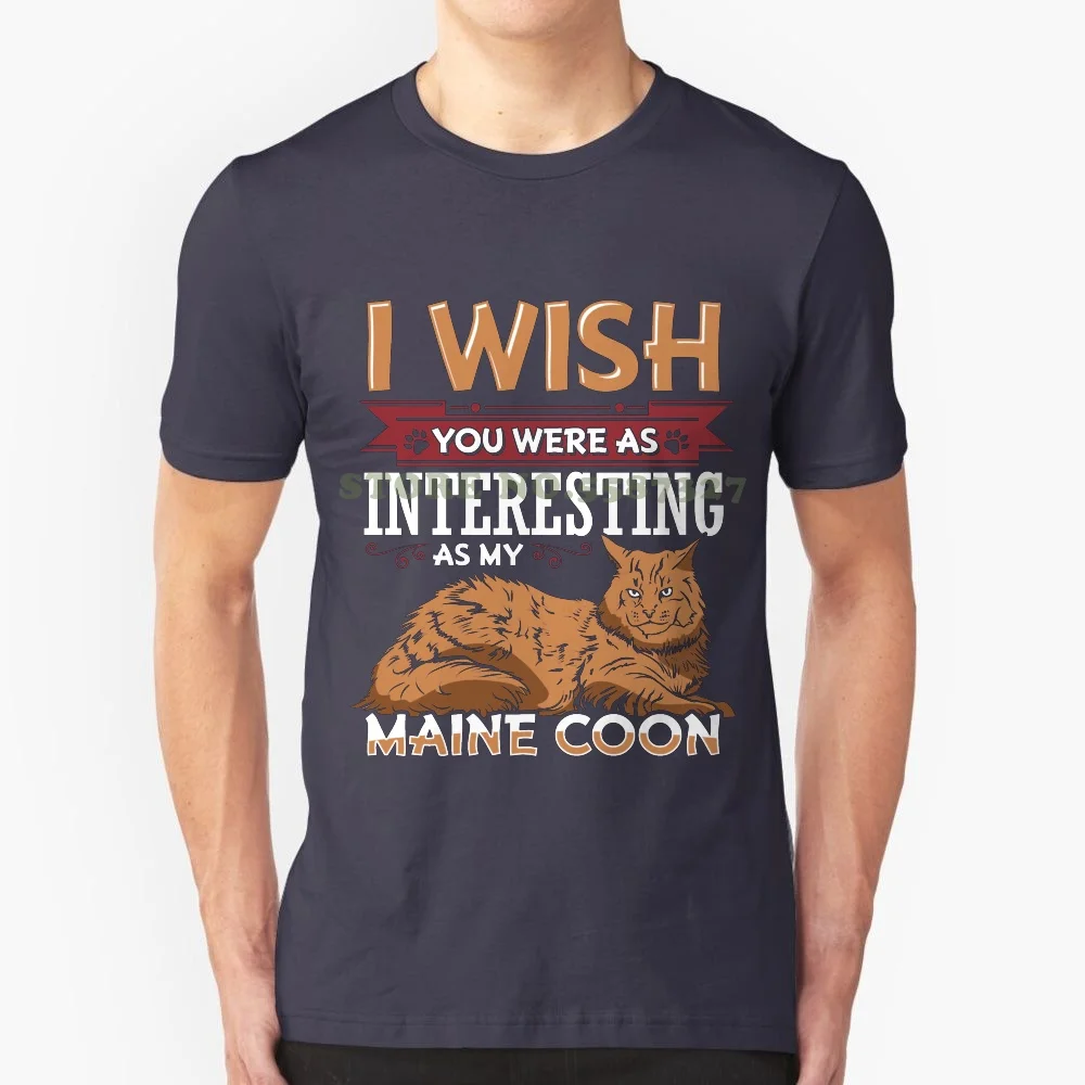 Maine Coon Cat Quotes Fashion Vintage Tshirt Magliette Cat Animal Pet Kitten Maine Coon Mainecoon Quotes Dicendo Frase Divertente