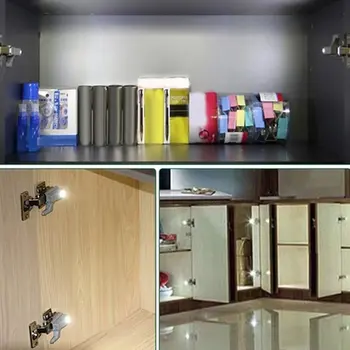 

Touch-sensing Cabinet Wardrobe Led Light Warm Light White Light Hinge Home Essential Items