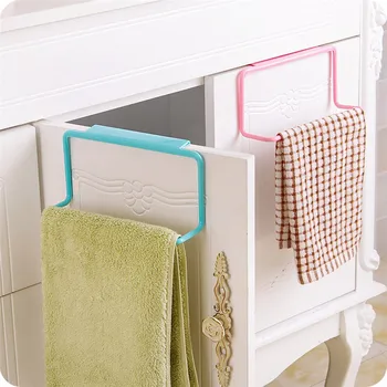 

Towel Rack Hanging Holder Organizer Bathroom Kitchen Cabinet Cupboard Hanger Cabinet Wash Cloth Hook Shelf Storage Rack Nov#3