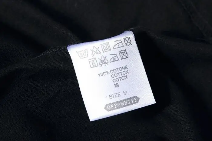 19ss Off-White OW розовая стрела для мужчин/женщин унисекс пара влюбленных моделей хлопок Мода Круглый вырез короткий рукав Футболка