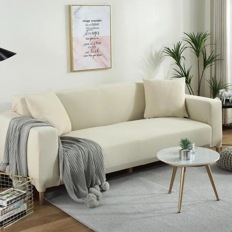 beige2 Эластичный чехол на диван для гостиной откидной Чехол для дивана съемный протектор мебели современный угловой диван полотенце подлокотник чехол - Цвет: beige2