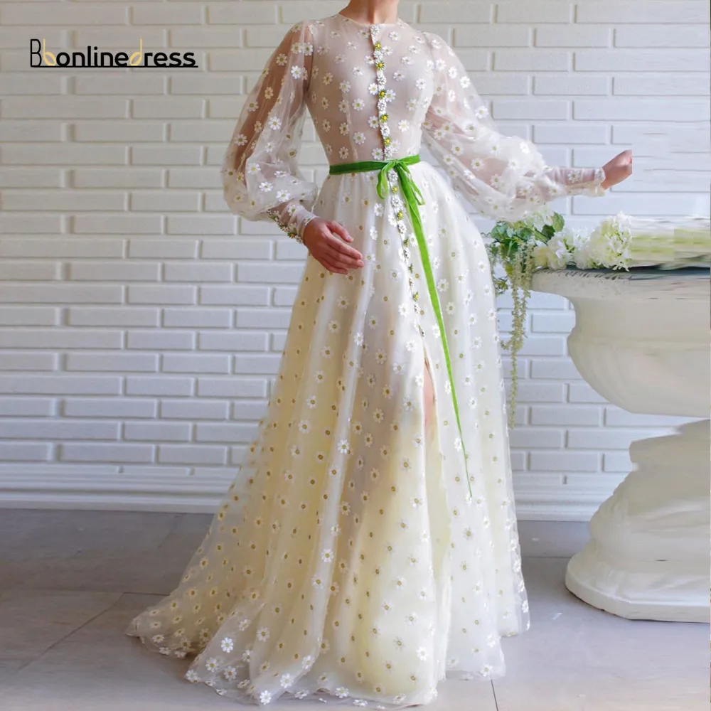 

Bbonlinedress элегантное Тюлевое платье с длинным рукавом и поясом трапециевидной формы, вечернее платье макси, вечернее платье, платья