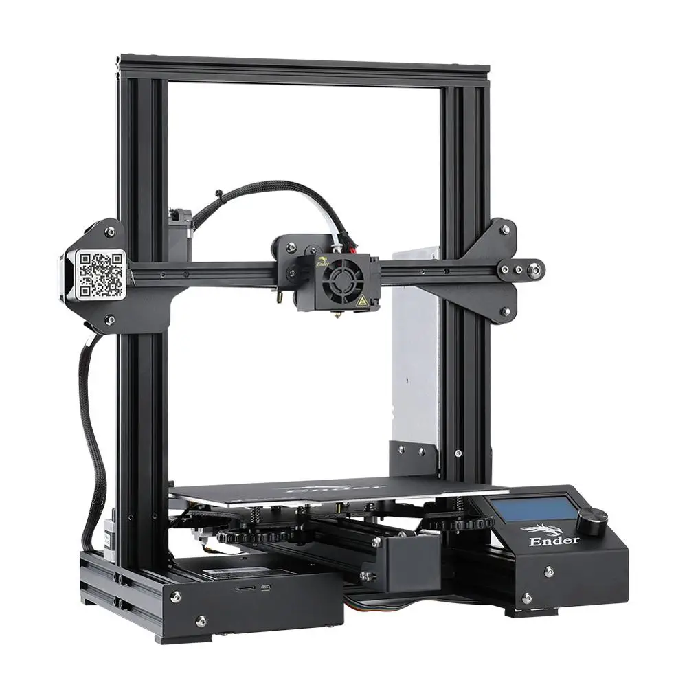 CREALITY 3d принтер обновление видения Ender-3 профессиональный принтер DIY комплект Ender-3 PRO с МВт блок питания 3D Drucker Impresora Принтер Комплект