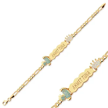 

Baby Foot Silver Is Child Bracelet Bangle DN327