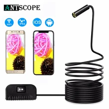 Antscope, камера с автофокусом, wifi, эндоскоп, 1944 P, HD 5,0 мегапикселей, мини камера для осмотра, водонепроницаемая, для IOS/Android, бороскоп 24
